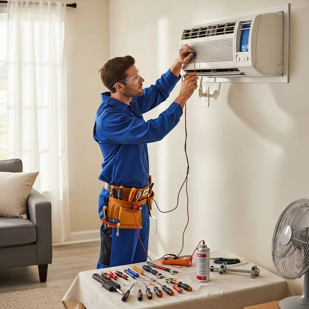 Söğütlü York York klima gaz dolumu ve bakım – Enerji verimliliği artırıldı. - Teknik servis örneği